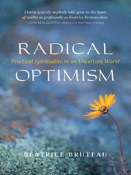 Title details for Radical Optimism by Beatrice Bruteau - Wait list